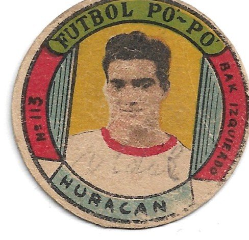 FIGURITA ARGENTINA FUTBOL PO-PO HURACAN N°113