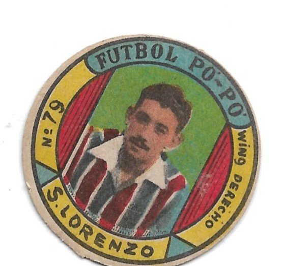 FIGURITA ARGENTINA FUTBOL PO-PO SAN LORENZO N°79