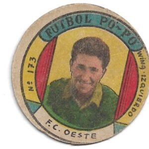 FIGURITA ARGENTINA FUTBOL PO-PO F.C.OESTE N°173