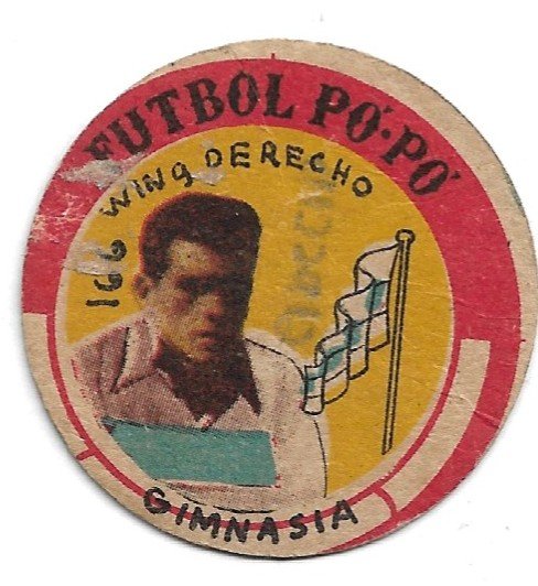 FIGURITA ARGENTINA FUTBOL PO-PO GIMNASIA N°166