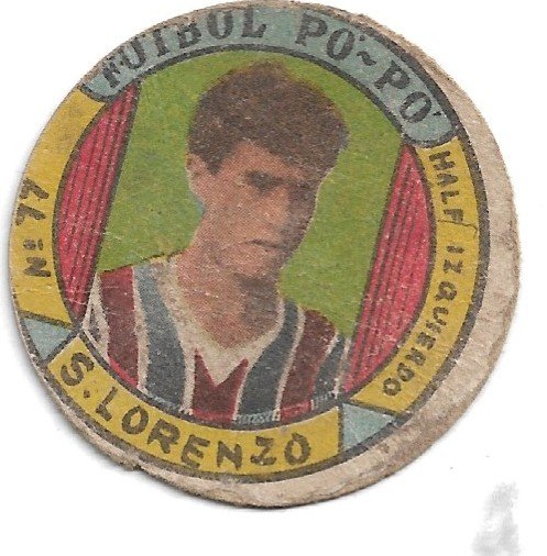 FIGURITA ARGENTINA FUTBOL PO-PO SAN LORENZO N°77