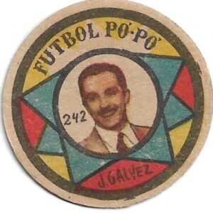 FIGURITA ARGENTINA FUTBOL PO-PO J.GALVEZ N°242