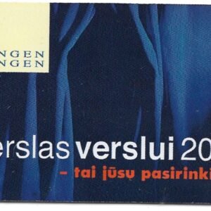 TARJETA TELEFONICA LITUANIA 50 UNIDADES LANGEN LANGEN