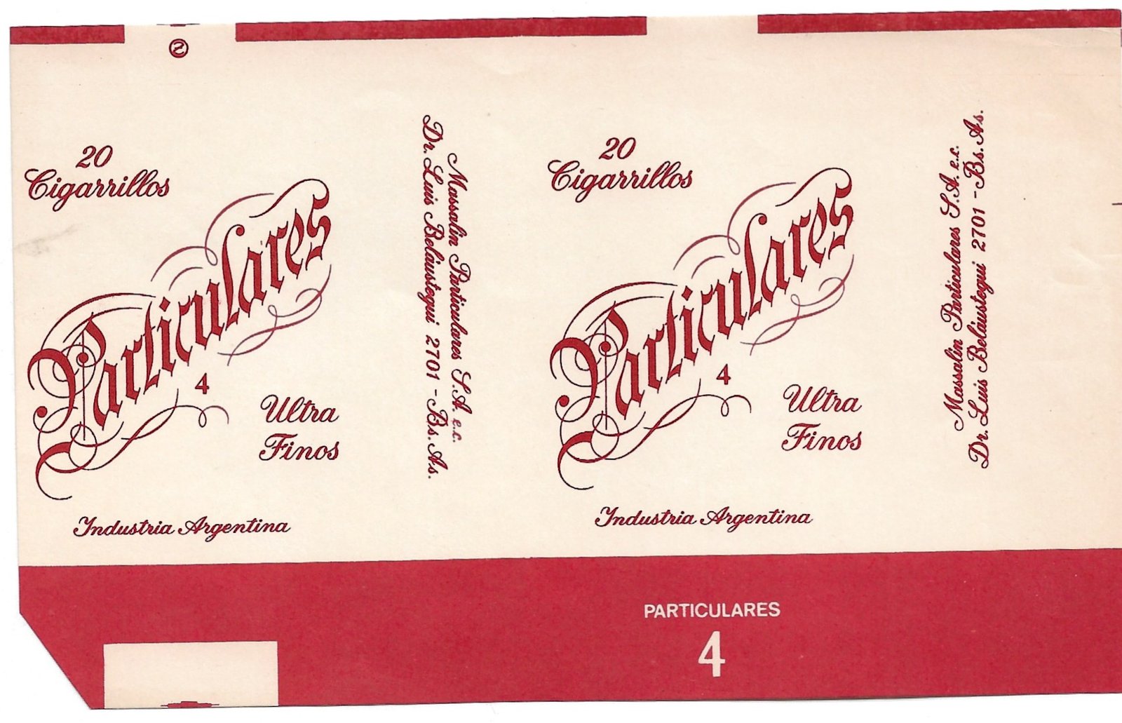 MARQUILLA LANCASTER 20 CIGARRILLOS INDUSTRIA ARGENTINA SOFT