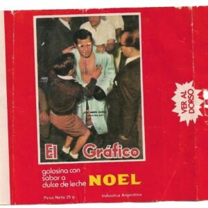 ENVOLTORIO DE FIGURITA ARGENTINA EL GRÁFICO JOSE MARIA GATICA