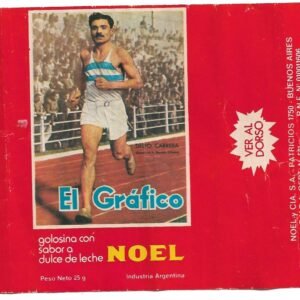 ENVOLTORIO DE FIGURITA ARGENTINA EL GRÁFICO DELFO CABRERA