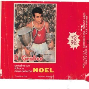 ENVOLTORIO DE FIGURITA ARGENTINA EL GRÁFICO OSVALDO SUAREZ