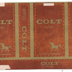 MARQUILLA COLT 20 CIGARRILLOS INDUSTRIA ARGENTINA SOFT