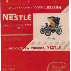 ENVOLTORIO DE FIGURITA ARGENTINA NETLÉ FIAT 1899