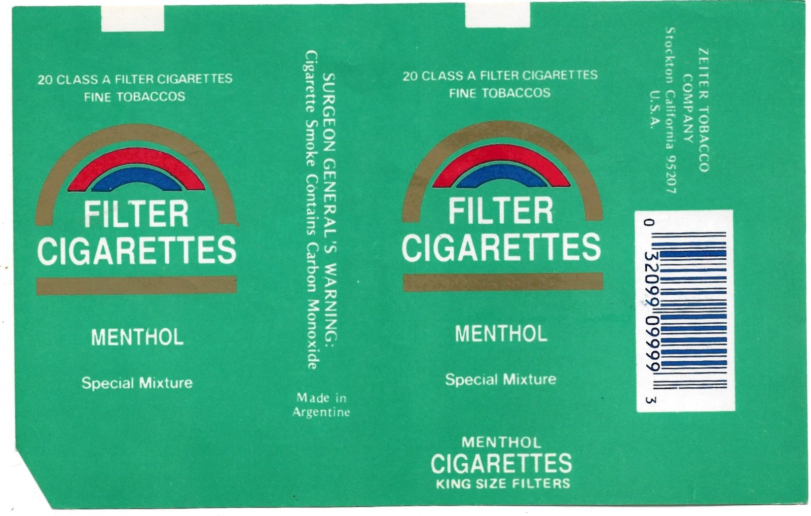 MARQUILLA DE CIGARRILLOS AMERICAN CLUB 20 CIGARRILLOS INDUSTRIA ARGENTINA SOFT