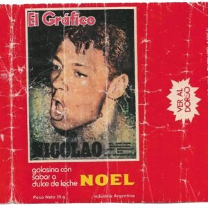 ENVOLTORIO DE FIGURITA ARGENTINA EL GRÁFICO LUIS ALBERTO NICOLAO