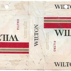 MARQUILLA WILTON 20 CIGARRILLOS INDUSTRIA ARGENTINA SOFT