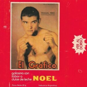 ENVOLTORIO DE FIGURITA ARGENTINA EL GRÁFICO PASCUAL PEREZ