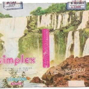 MARQUILLA DE CIGARRILLOS SIMPLEX 20 INDUSTRIA ARGENTINA SOFT