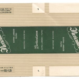 MARQUILLA DE CIGARRILLOS SIMPLEX 20 INDUSTRIA ARGENTINA SOFT