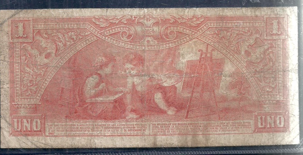 ARGENTINA BANCO GARANTIDO 1 PESO SALTA COL 77 A - Imagen 2