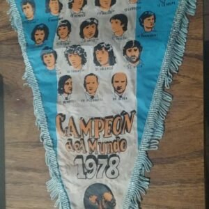BANDERIN DE ARGENTINA CAMPEONA DEL MUNDO 1978