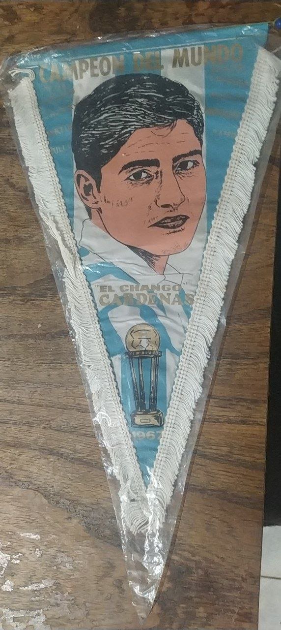 BANDERIN DE RACING CAMPEON DEL MUNDO 1967