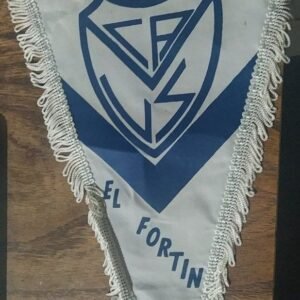 BANDERIN DE C.A.VELEZ SARSFIELD SUB CAMPEON METROPOLITANO