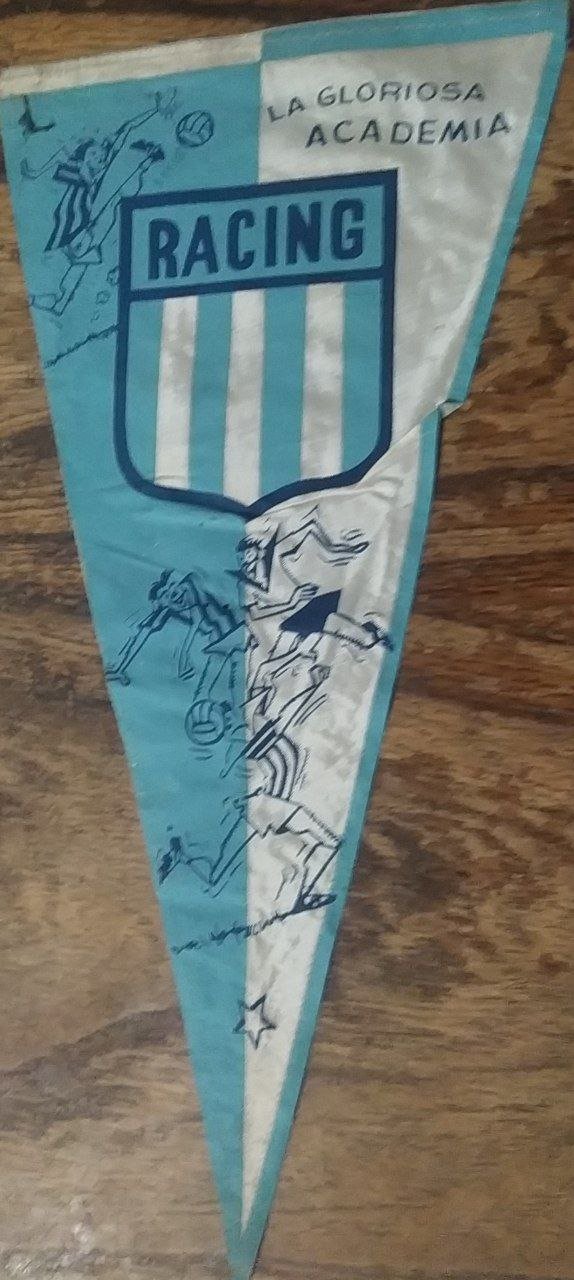 BANDERIN DE RACING LA GLORIOSA ACADEMIA