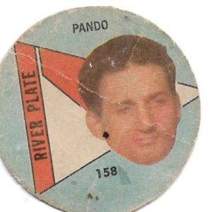 FIGURITA ARGENTINA FULBITO RIVER PLATE PANDO N°158