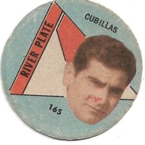 FIGURITA ARGENTINA FULBITO RIVER PLATE CUBILLAS N°165