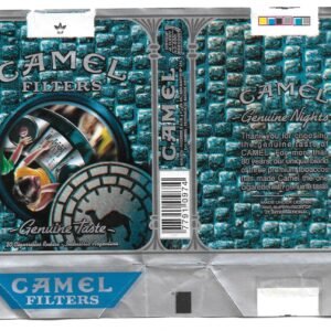 MARQUILLA CAMEL 20 CIGARRILLOS INDUSTRIA ARGENTINA SOFT