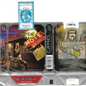 MARQUILLA CAMEL 20 CIGARRILLOS INDUSTRIA ARGENTINA SOFT