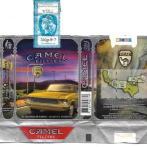MARQUILLA CAMEL 20 CIGARRILLOS INDUSTRIA ARGENTINA SOFT