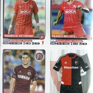 FIGURITA FUTBOL ARGENTINO 2015 BOLCK DE 4 PANINI