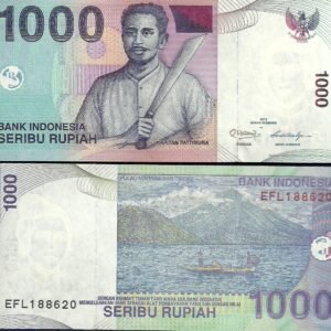 INDONESIA 1000 RUPIAS 2012 UNC