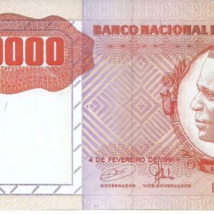 ANGOLA 100000 KWANZAS 1991 P 133 B AU