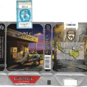 MARQUILLA CAMEL 20 CIGARRILLOS INDUSTRIA ARGENTINA SOFT