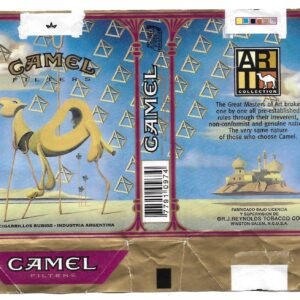 MARQUILLA CAMEL 20 CIGARRILLOS INDUSTRIA ARGENTINA SOFT