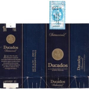 MARQUILLA DUCADOS 20 CIGARRILLOS INDUSTRIA ARGENTINA SOFT