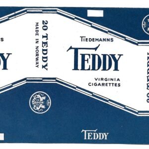 MARQUILLA TEDDY 20 CIGARRILLOS INDUSTRIA DE NORUEGA SOFT