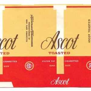 MARQUILLA ASCOT 20 CIGARRILLOS INDUSTRIA DE NORUEGA SOFT