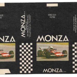 MARQUILLA MONZA 20 CIGARRILLOS INDUSTRIA CHILENA