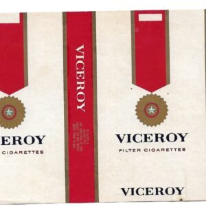 MARQUILLA VICEROY 20 CIGARRILLOS INDUSTRIA CHILENA SOFT