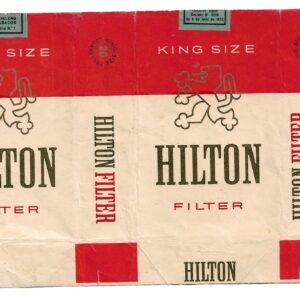 MARQUILLA HILTON 20 CIGARRILLOS INDUSTRIA CHILENA SOFT