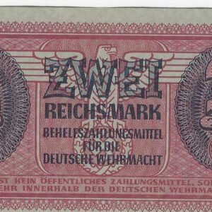 ALEMANIA 2 REICHSMARK 1942 WWIII XF++