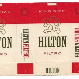 MARQUILLA HILTON 20 CIGARRILLOS INDUSTRIA CHILENA SOFT