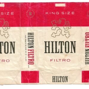 MARQUILLA HILTON 20 CIGARRILLOS INDUSTRIA CHILENA SOFT