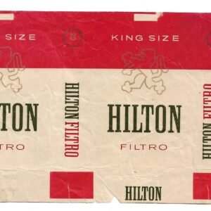 MARQUILLA HILTON 20 CIGARRILLOS INDUSTRIA CHILENA SOFT