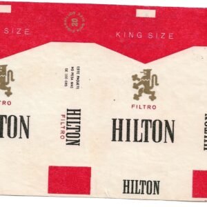 MARQUILLA HILTON 20 CIGARRILLOS INDUSTRIA CHILENA SOFT
