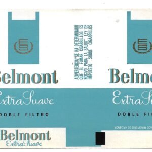 MARQUILLA BELMONT 20 CIGARRILLOS INDUSTRIA VENEZUELA SOFT