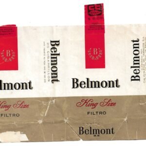 MARQUILLA BELMONT 20 CIGARRILLOS INDUSTRIA CHILENA SOFT