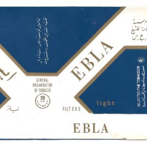 MARQUILLA EBLA 20 CIGARRILLOS INDUSTRIA DE SYRIA SOFT