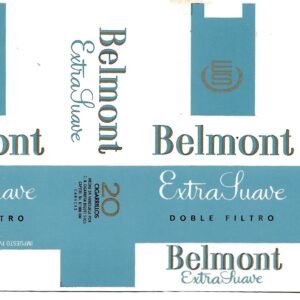 MARQUILLA BELMONT 20 CIGARRILLOS INDUSTRIA VENEZUELA SOFT