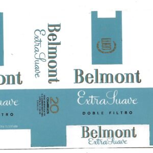 MARQUILLA BELMONT 20 CIGARRILLOS INDUSTRIA VENEZUELA SOFT